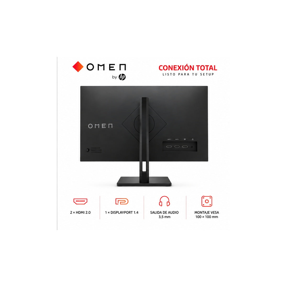 HP OMEN 24 FHD IPS 165Hz – Monitor Gaming Nuevo