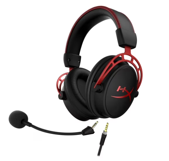Audífonos gamer HyperX Cloud Alpha Red 3.5