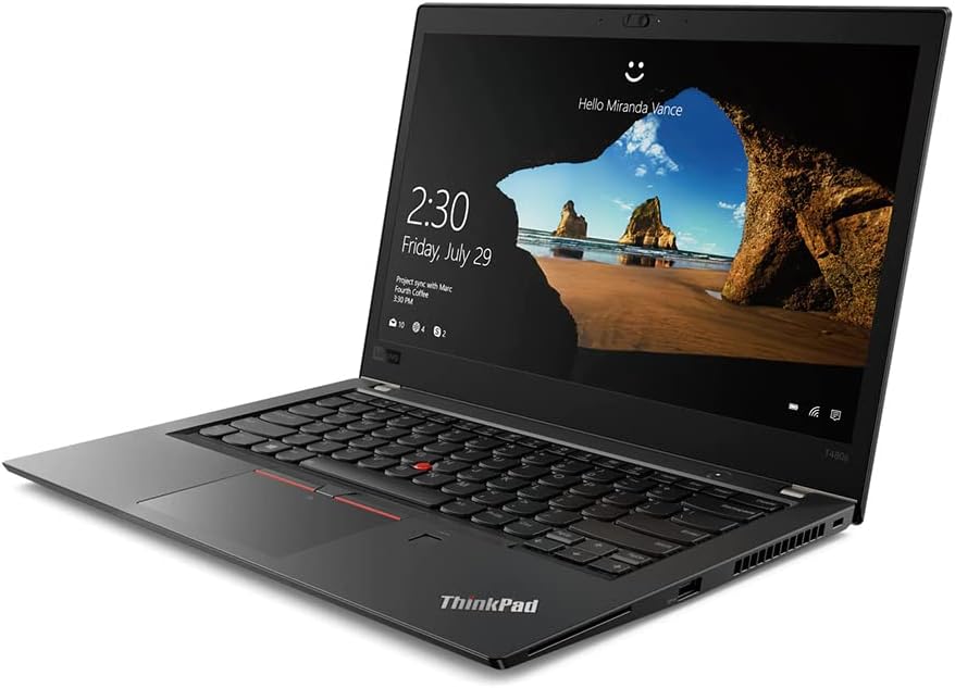 Lenovo Thinkpad L480 Core i5-8565U SSD 256 GB 16GB de Ram 14" Fibra de vidrio y carbono WIN 11 ¡Modifícalo!