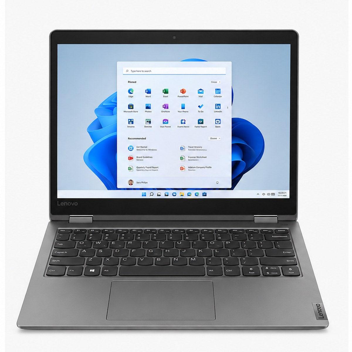 Lenovo Yoga 330 Intel Pentium Silver SSD 128 GB Memoria RAM 4GB Win 11