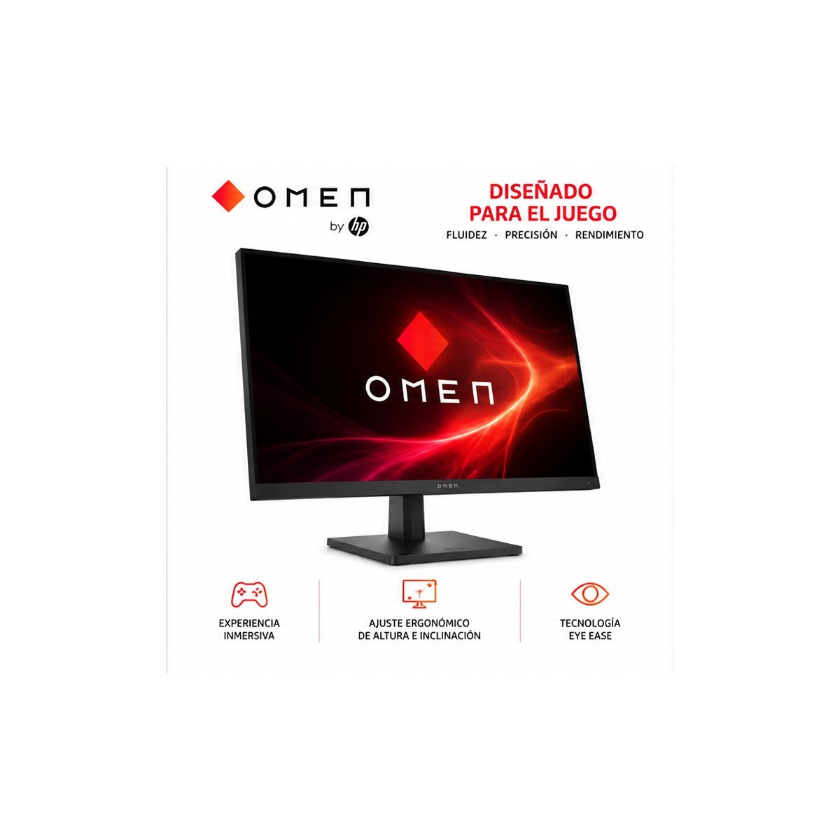 HP OMEN 24 FHD IPS 165Hz – Monitor Gaming Nuevo