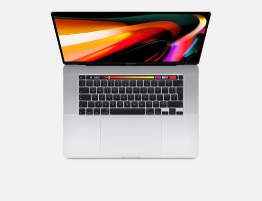 Macbook Pro Retina 16" Touchbar 2019 Intel core i7 SSD 512/16GB Radeon 4GB