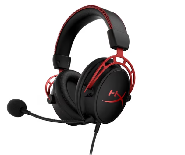 Audífonos gamer HyperX Cloud Alpha Red 3.5