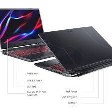 Acer Nitro 15.6" FHD IPS 144Hz  i5 12ª Gen + RTX 3050 4GB + 16GB RAM + SSD NVMe 512GB